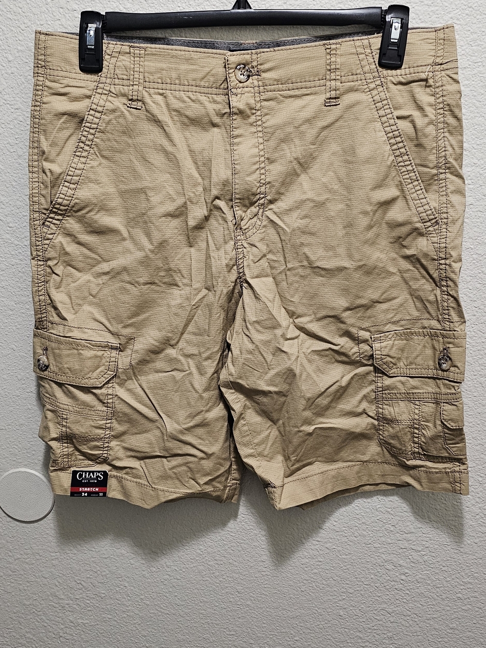 Chaps Men’s Tan Cargo Shorts